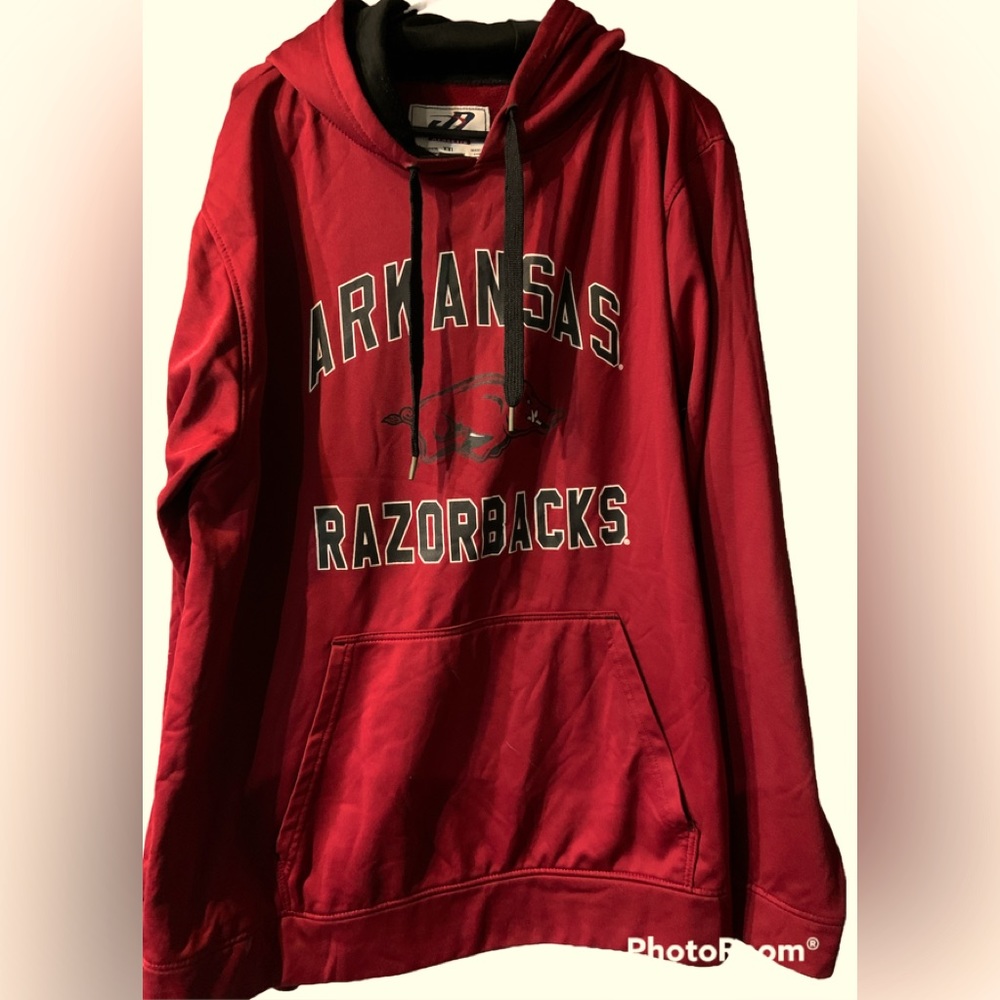 J.America Arkansas Razorback hoodie,XXL